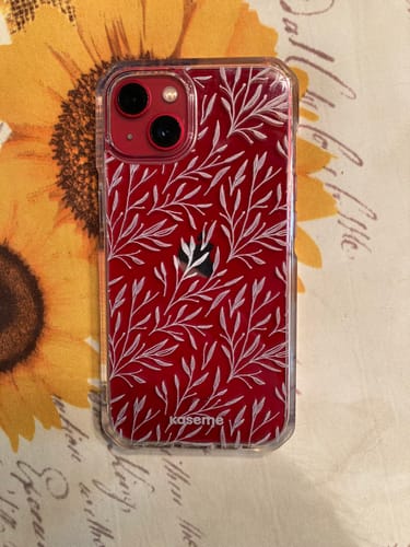 Customer photo review of Hibiscus Clear Case