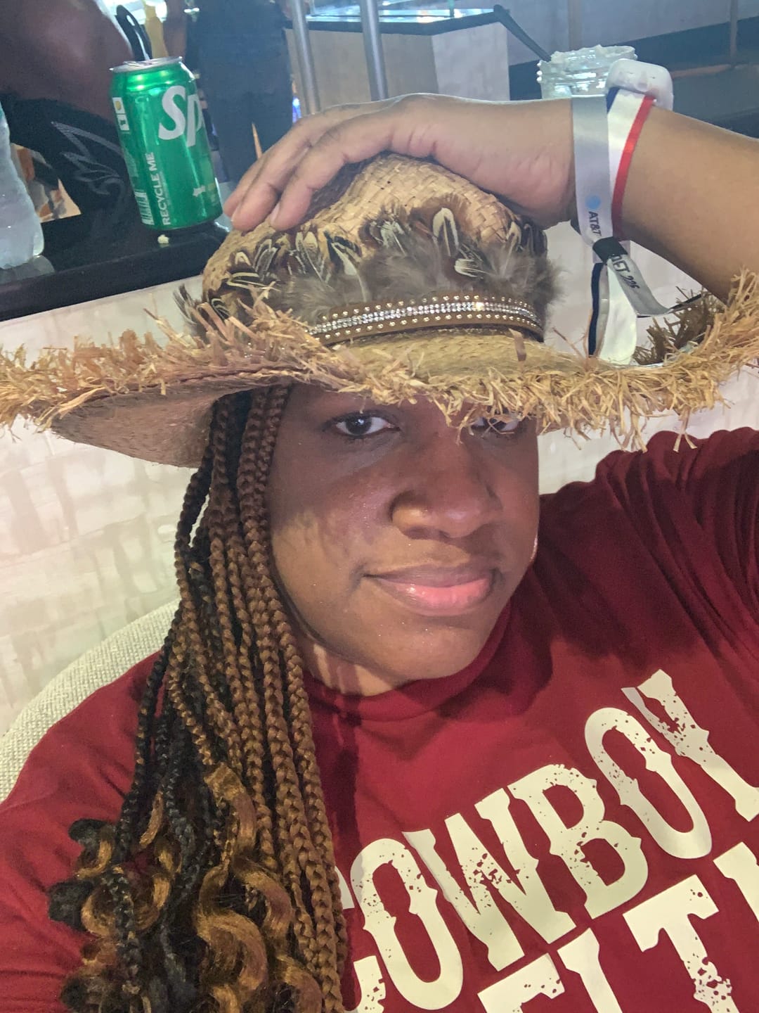 Customer photo review of Short Sleeve Cowboy Delta Tee