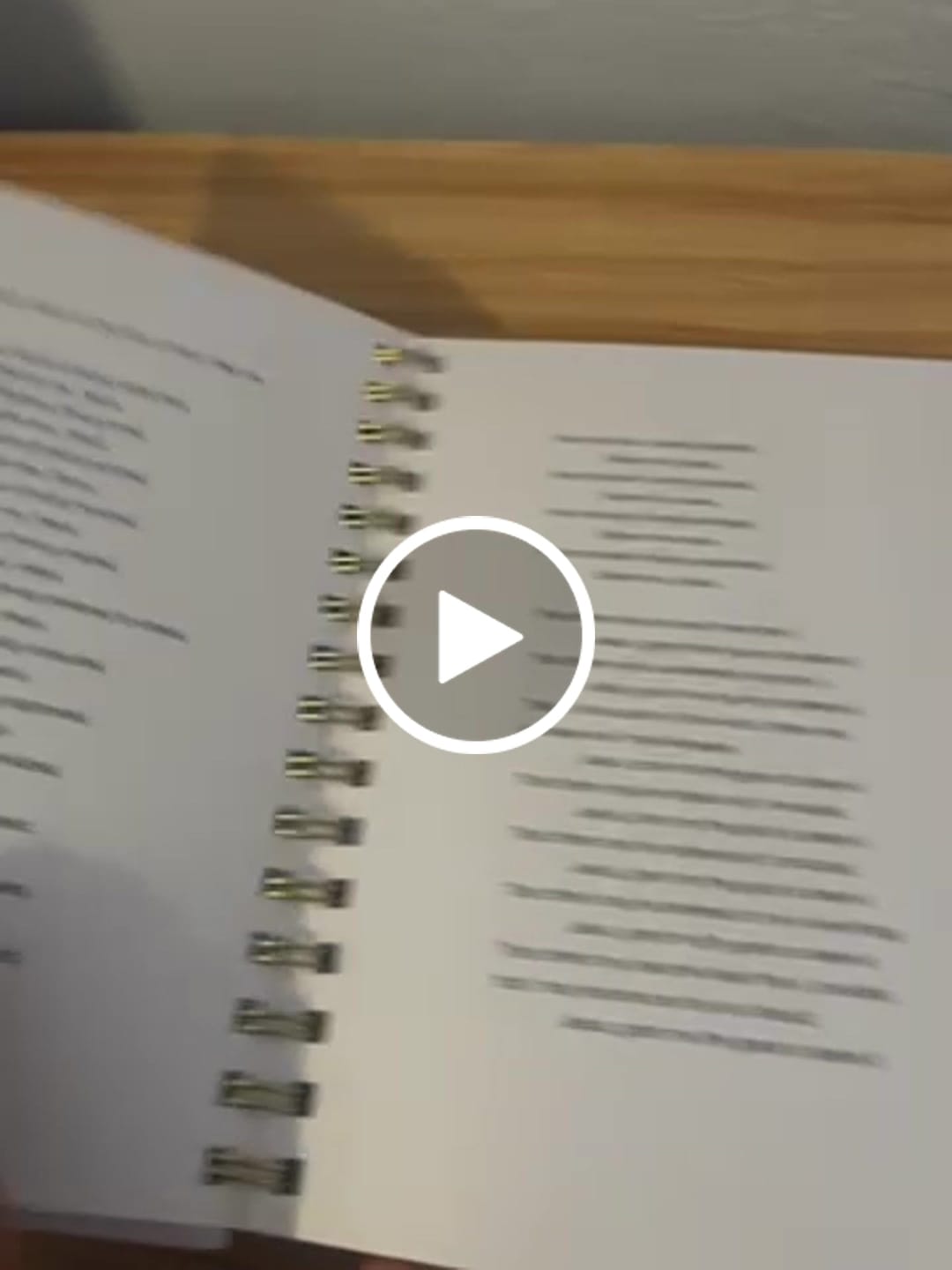 Customer video review of Catholic Academic Liturgical Planner // Mini Layout
