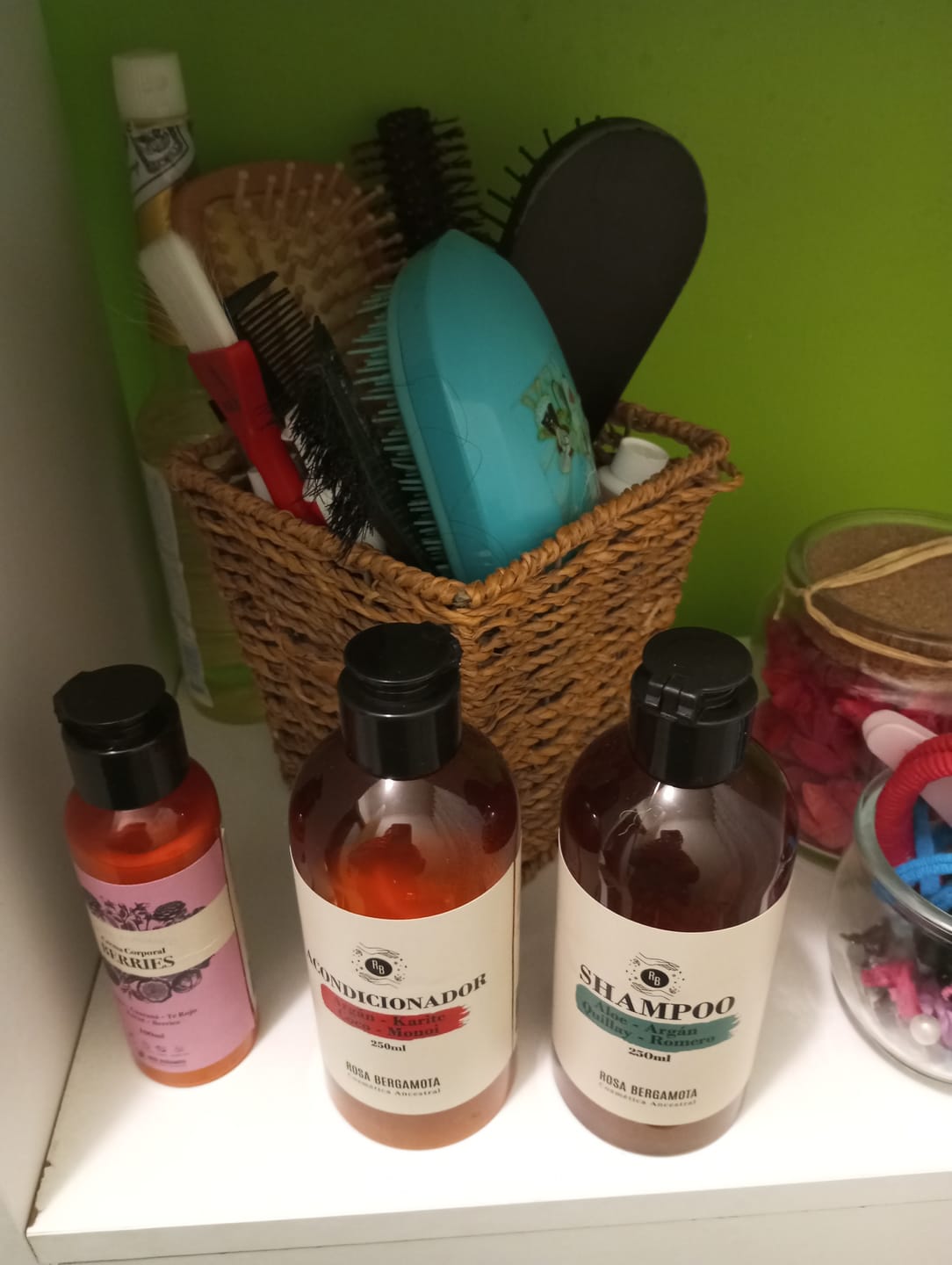 Customer photo review of Pack Shampoo + Acondicionador