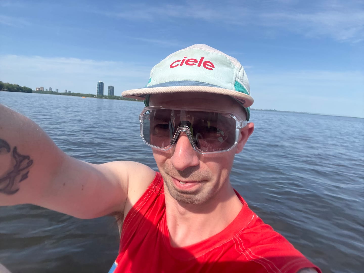Customer photo review of Hayden Ultralight Sports Glasses