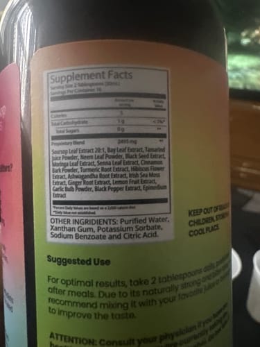 Customer photo review of Soursop Bitters