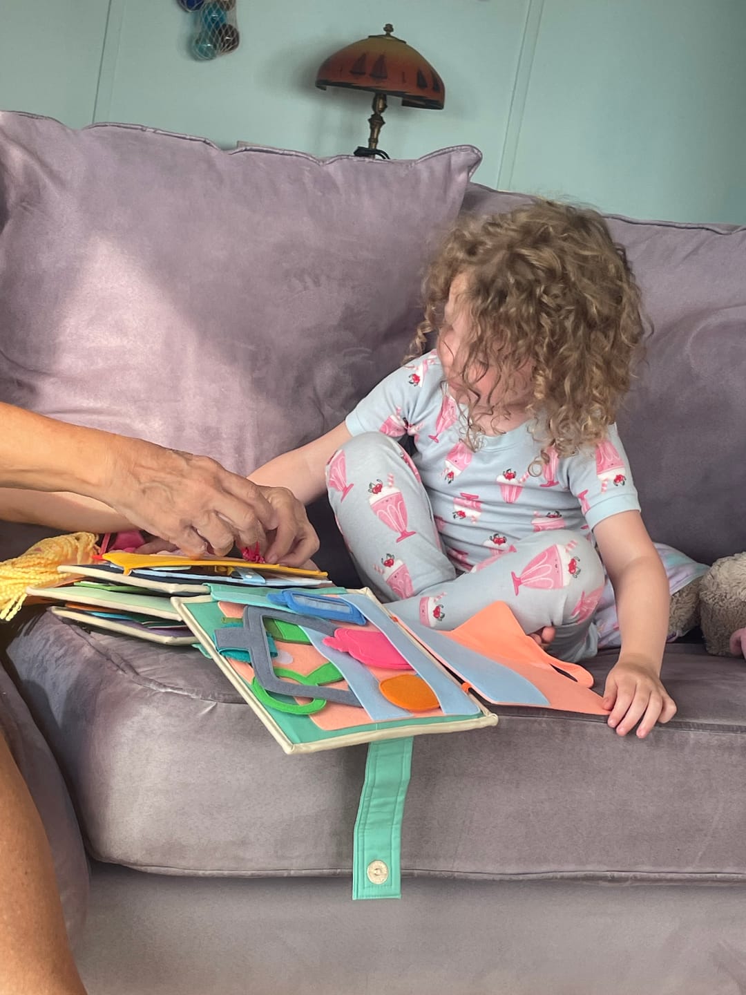 Customer photo review of Little Medic Creative Play Quiet Book