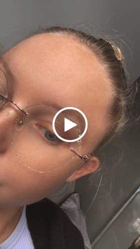 Customer video review of Glitter Eyeglasses