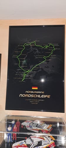 Kundenbewertung mit Foto zu Nürburgring Nordschleife - Individuelles Wandbild