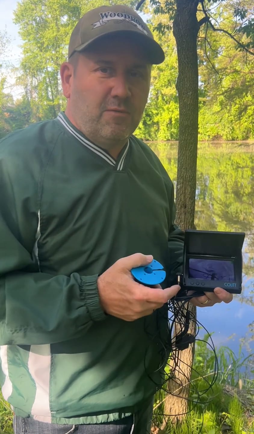 Customer photo review of Colitt - Underwater Fishing Camera