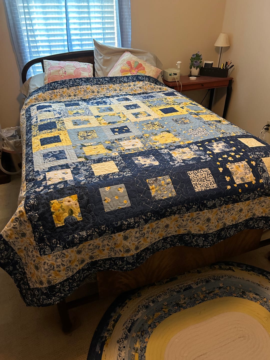 Customer photo review of True Fabrics - Sunshine Blooms - Fabric by the yard