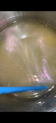 Customer photo review of EcoSparks Reflections Pink Glitter