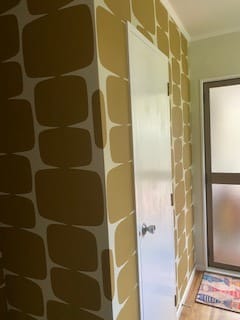 Customer photo review of Lohko Wallpaper - Liquorice