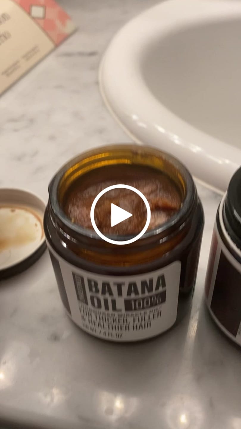 Customer video review of 100% Unrefined Batana Oil 4 oz