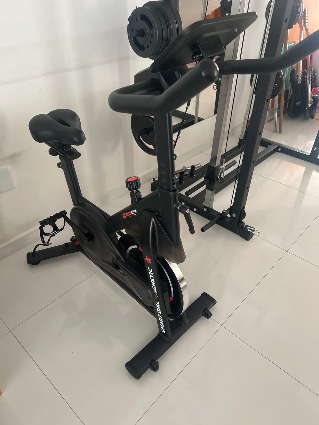 Customer photo review of Bicicleta Ergométrica Smart Bike Magnetic MegaGym