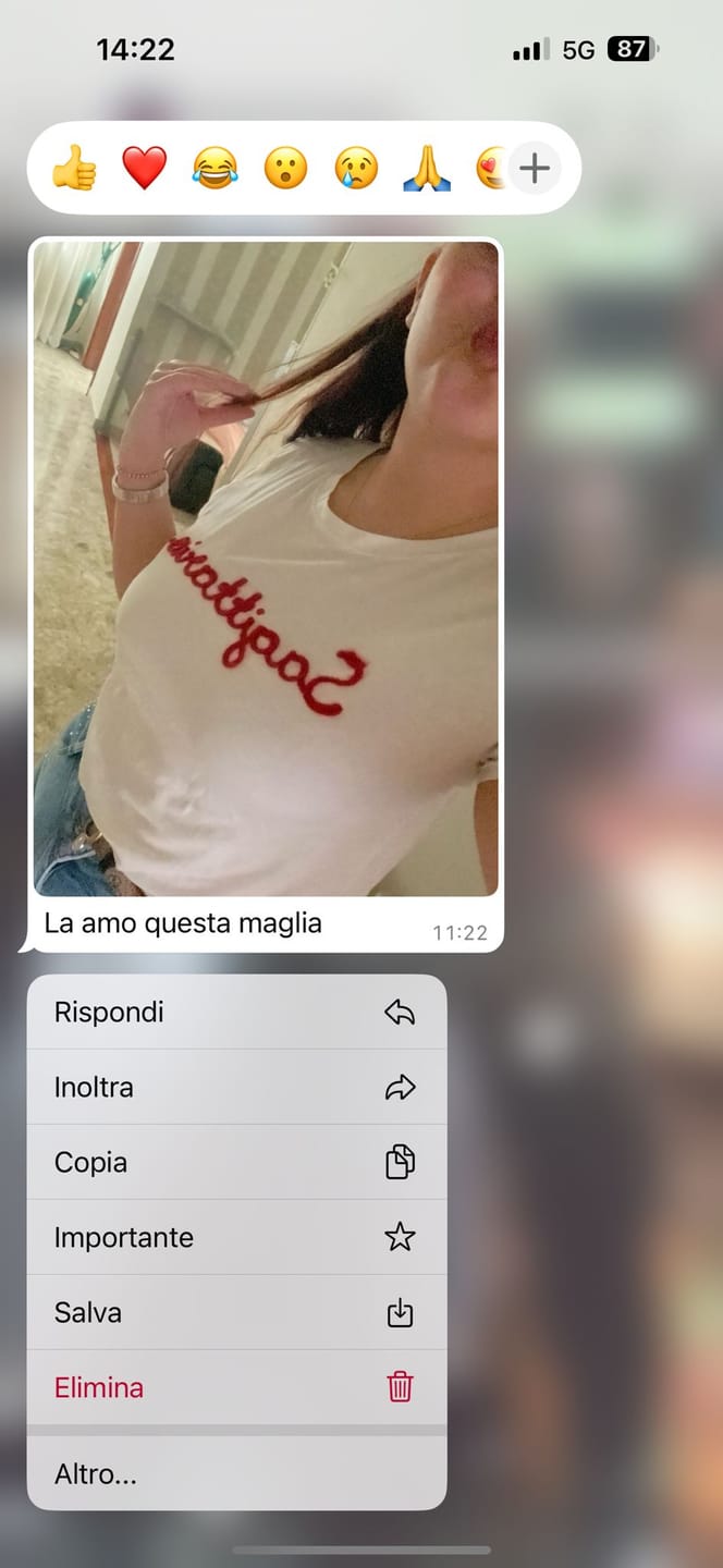 Customer photo review of Coordinato Luisa