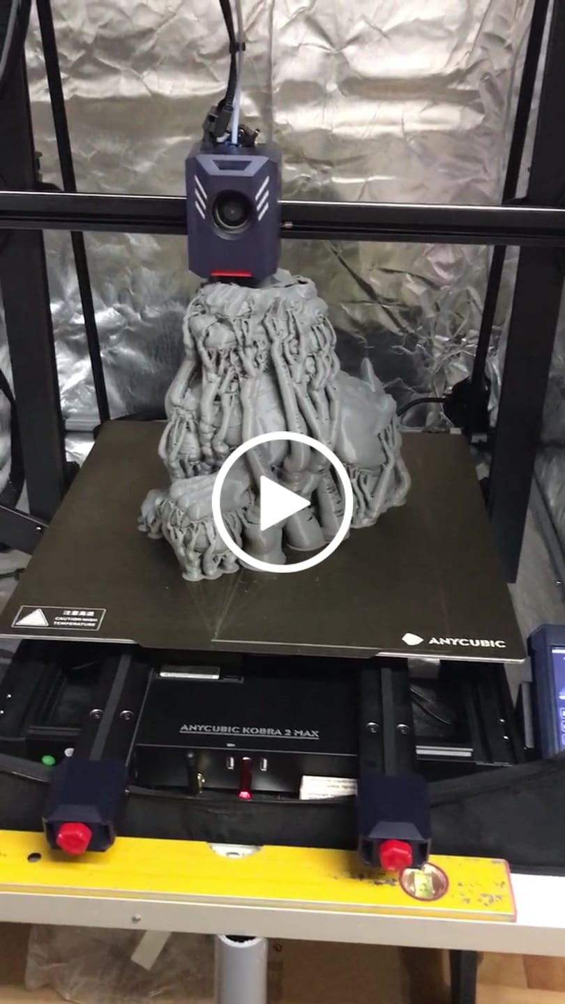 Customer video review of PLA de alta velocidad