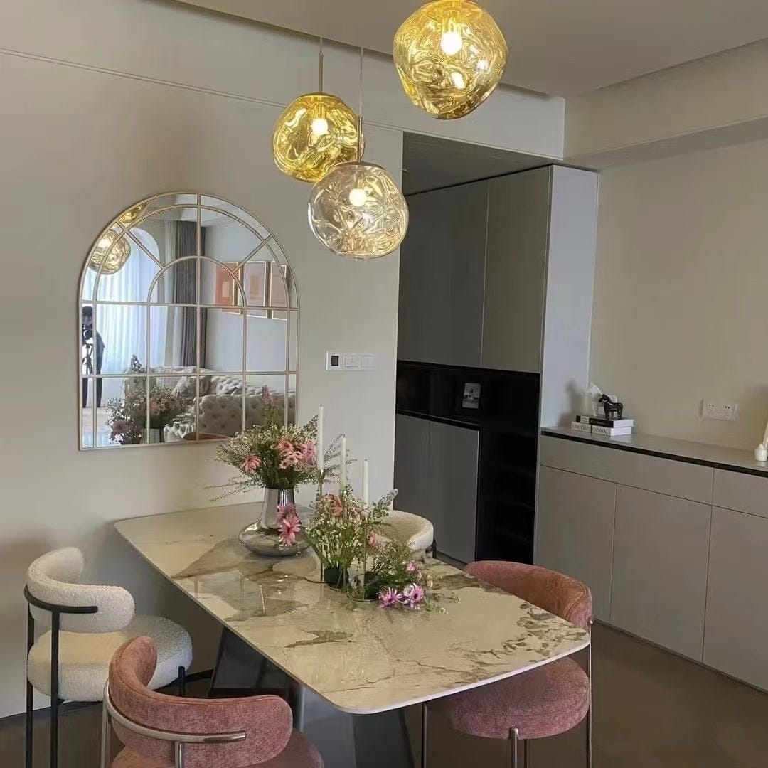 Customer photo review of Tambora Lava Pendant Light, Bulb Version