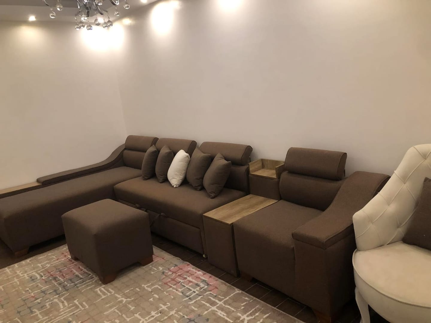 Customer photo review of ركنة كتان 5 قطع – sz1024