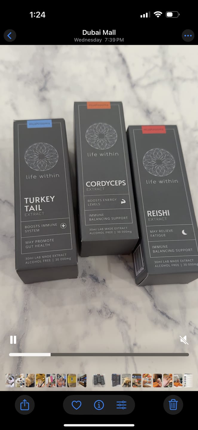 Customer photo review of Cordyceps Extract (30 ml)