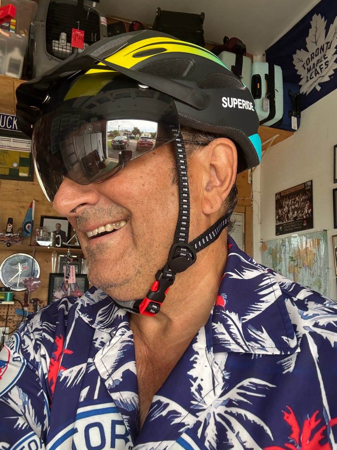 Customer photo review of Skywave Cycling Helmet