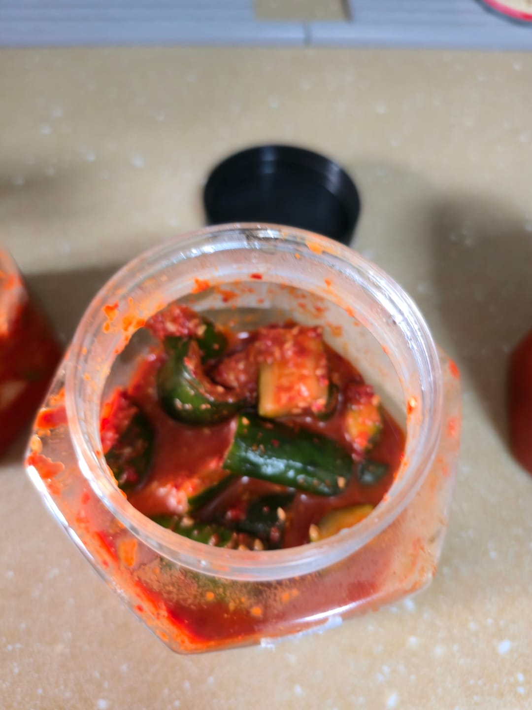 Customer photo review of JIN "Cucumber" Kimchi