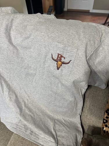Customer photo review of Custom T-Shirt Full Color Gildan 2300 - Ultra Cotton® Pocket