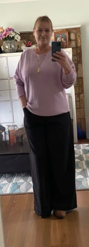 Mary D. review of Signature Jeans | Black Denim image 1 out of 2