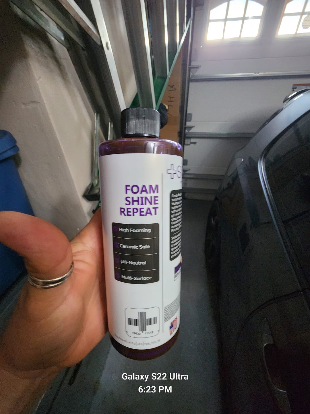 Customer photo review of +Soap Wax & Wash
