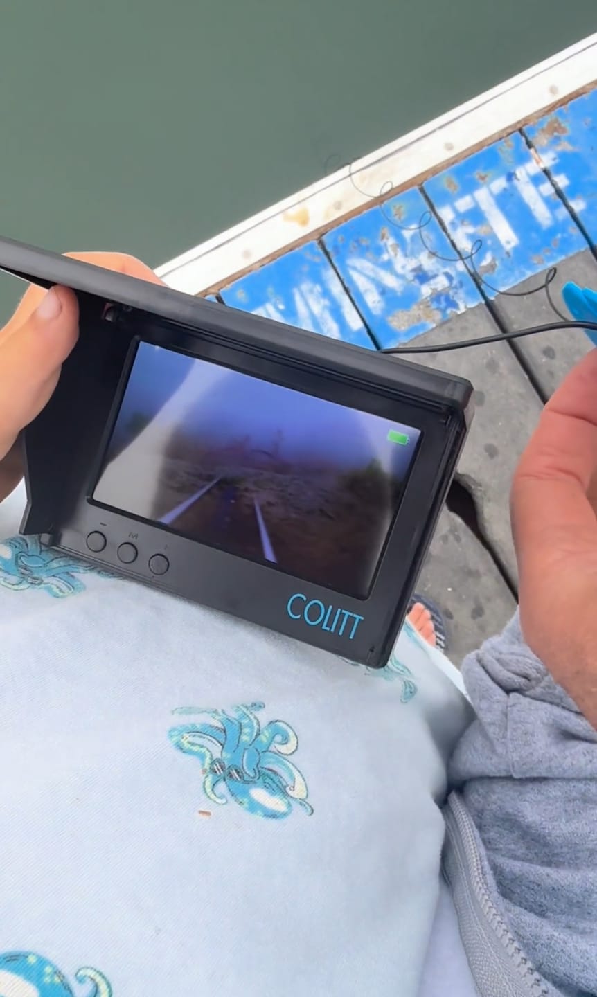 Customer photo review of Colitt - Underwater Fishing Camera
