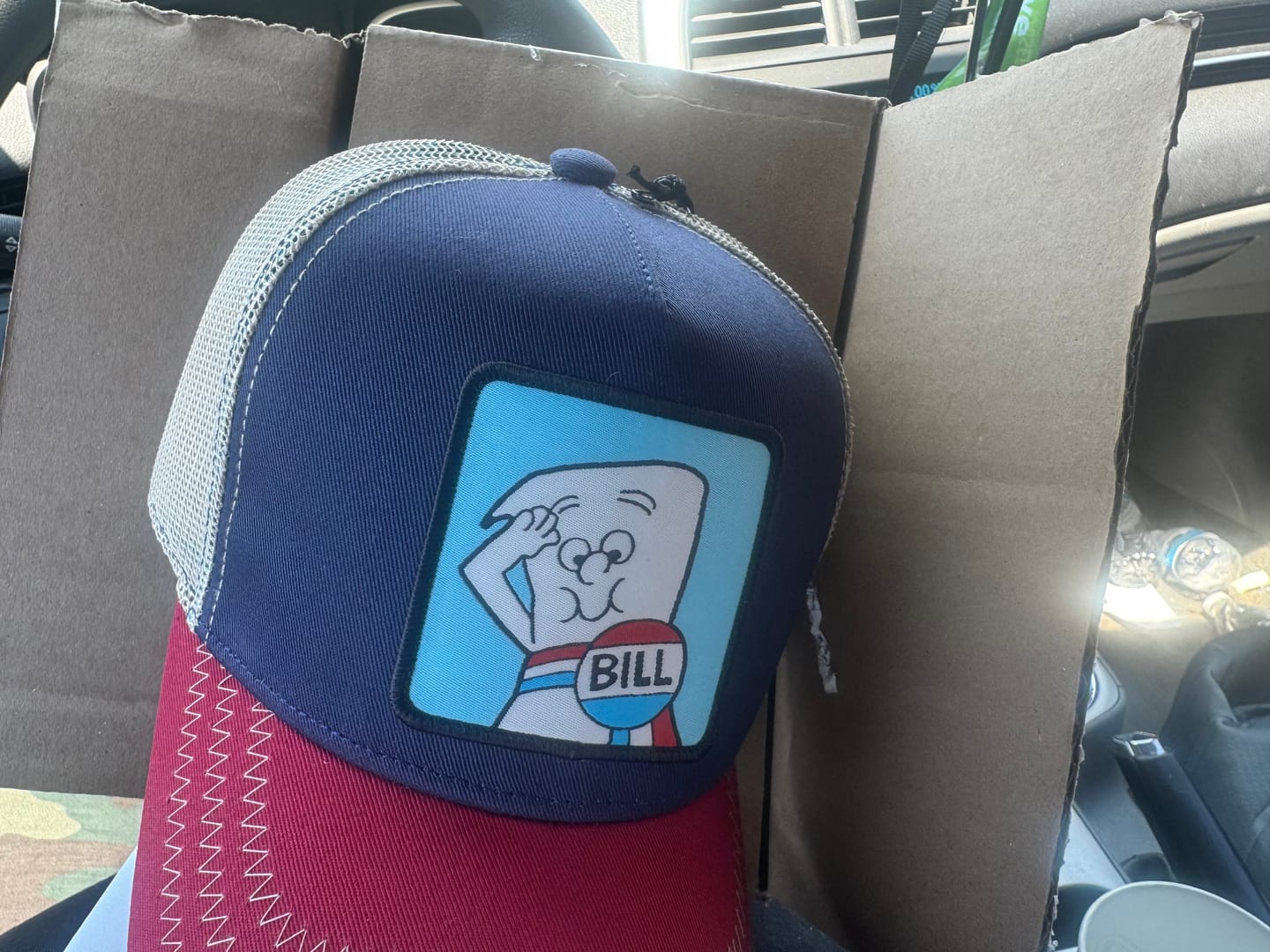 Customer photo review of OVERLORD X Schoolhouse Rock!: Bill Trucker Cap
