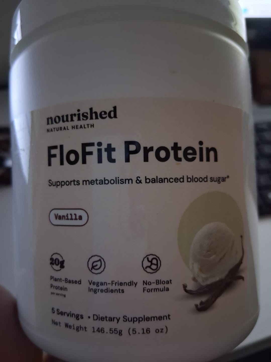 Customer photo review of FloFit Protein
