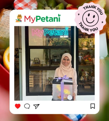 Customer photo review of Watermelon Fruits Cake (Available in Klang Valley only)