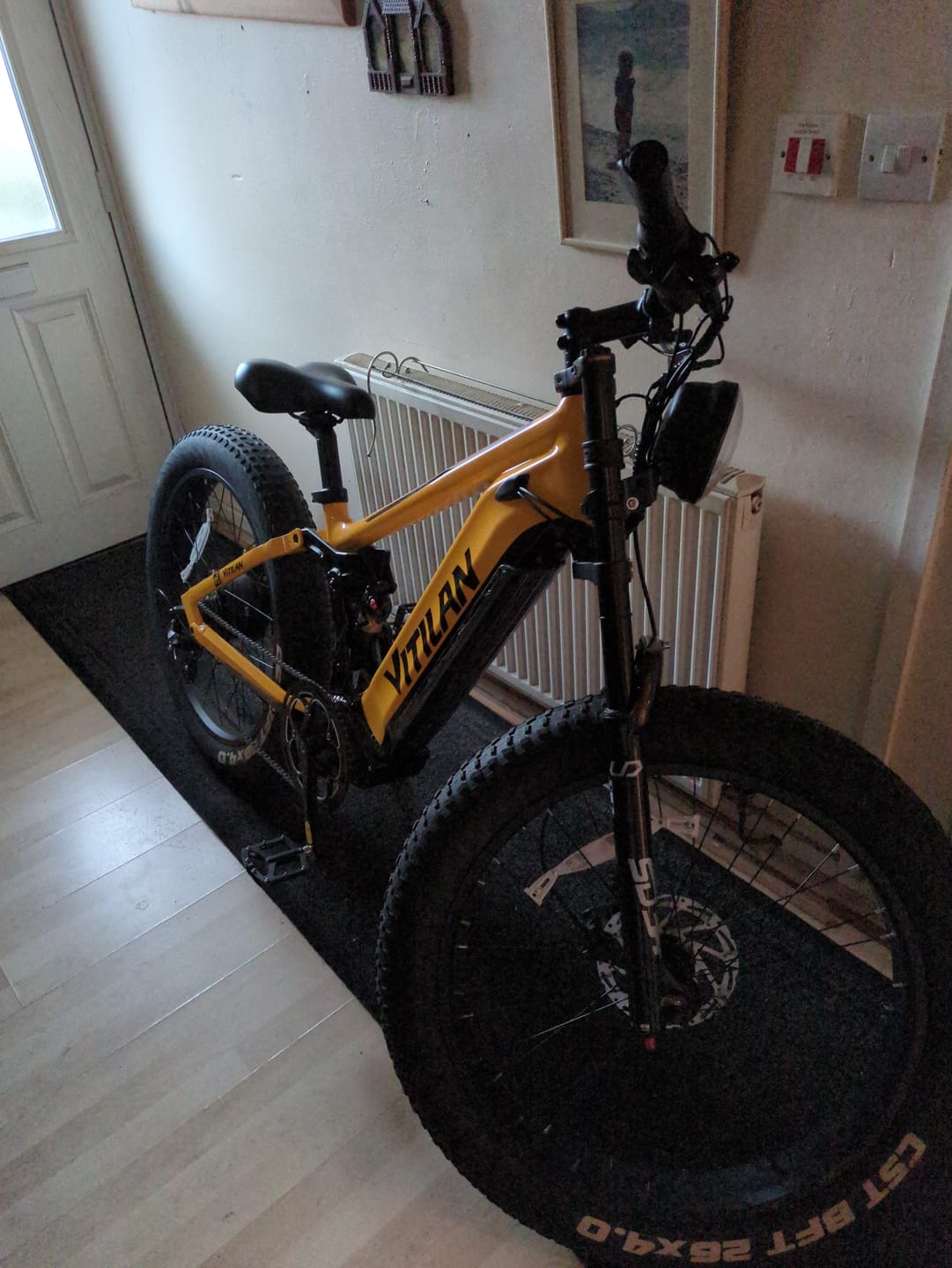 Customer photo review of T7 / T7PRO Full Suspension Mountain E-bike