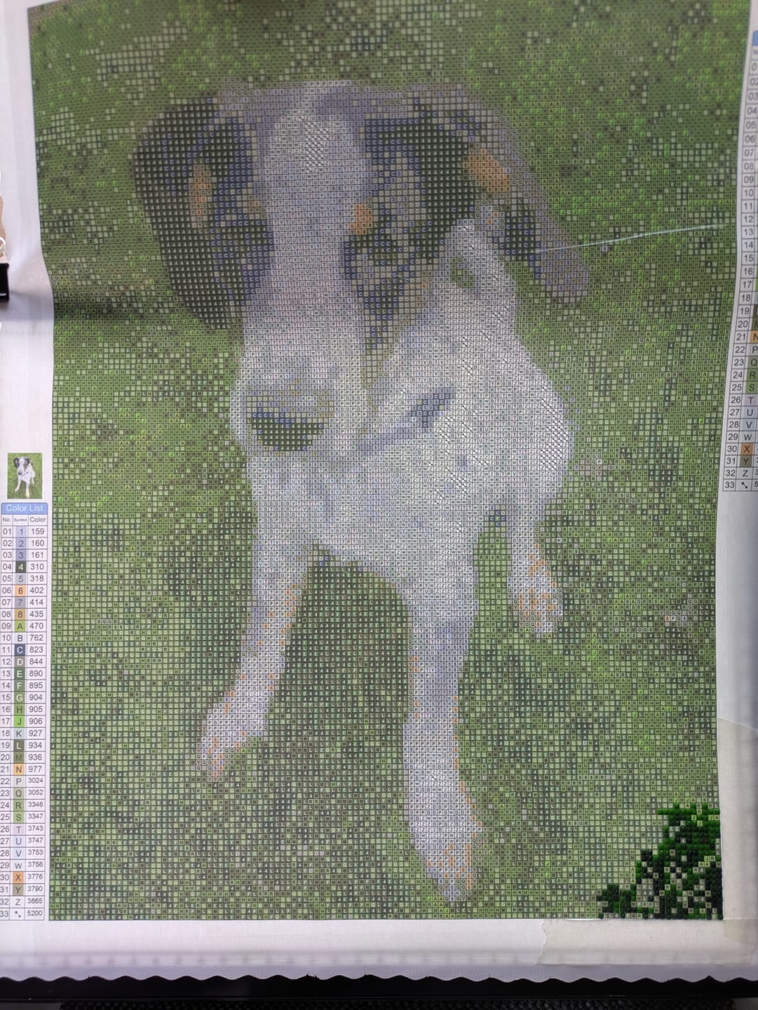 Customer photo review of Custom Diamond Painting