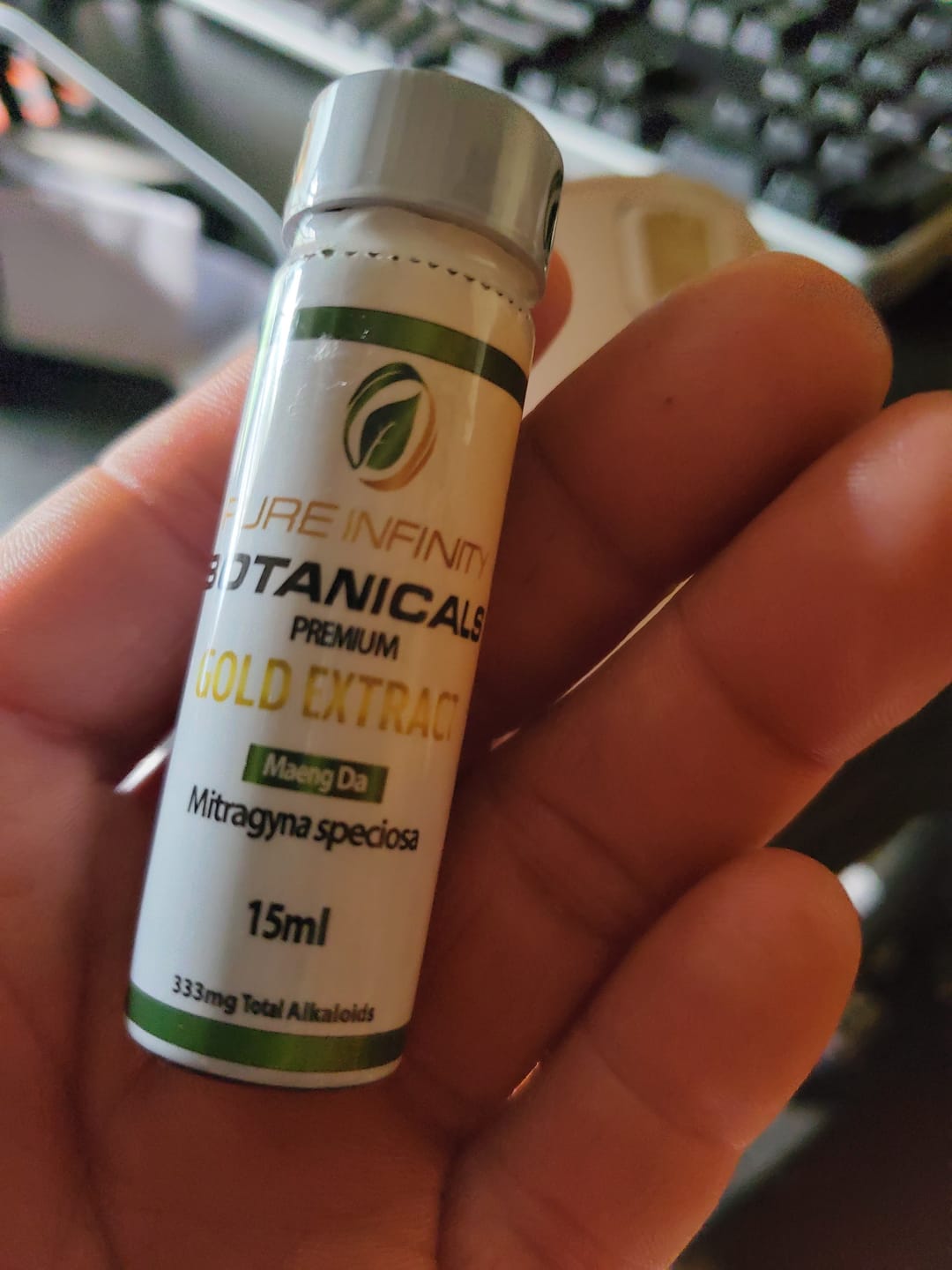 Customer photo review of PIB Liquid Shot 15ML Kratom Extract Single