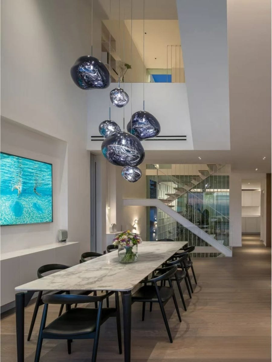 Customer photo review of Tambora Lava Pendant Light, Bulb Version