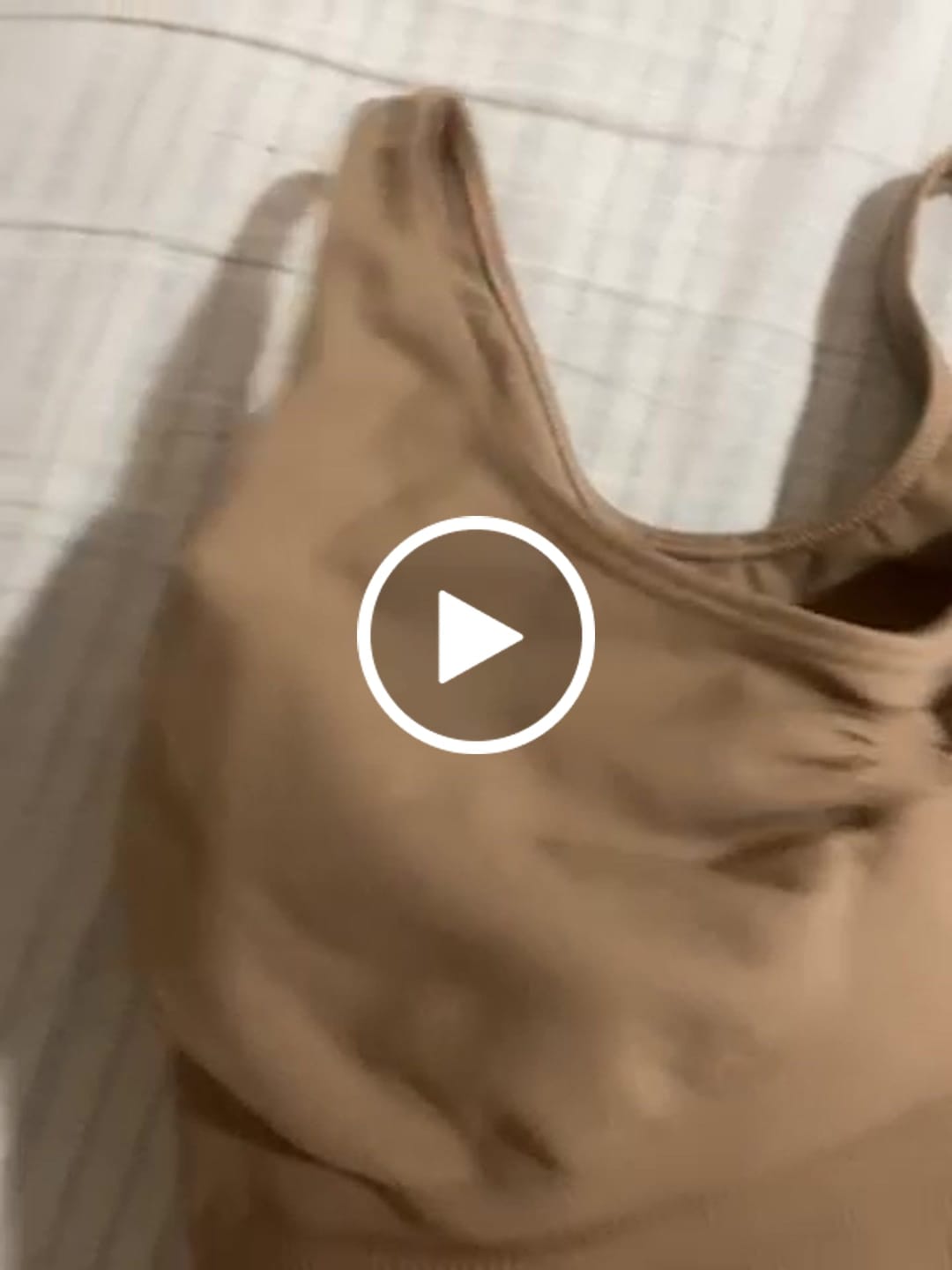 Customer video review of Seamless Bust Support Back Fat Smoothing Bra