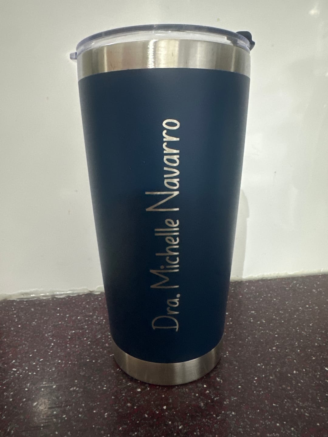 Customer photo review of Termo 20 oz - Personalizar
