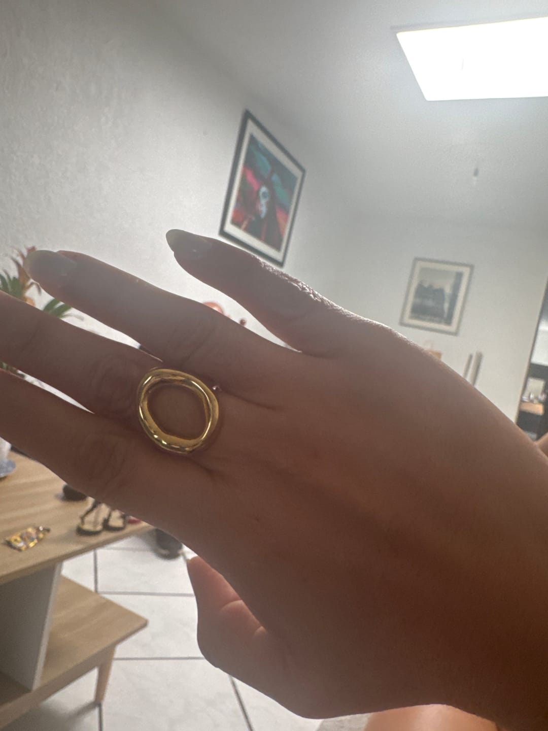 Customer photo review of Anillo Rust Mini