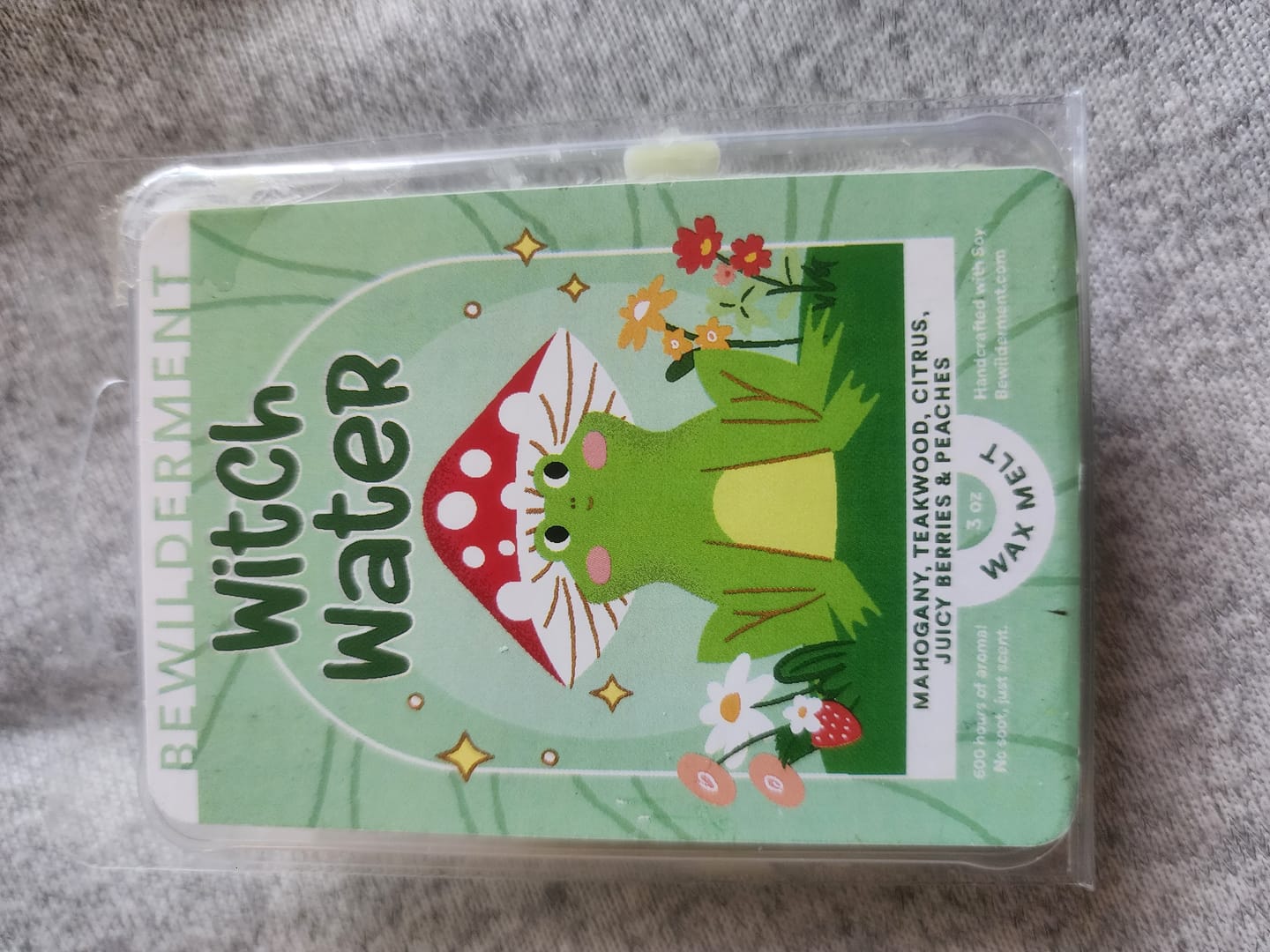Customer photo review of Witch Water Wax Melts