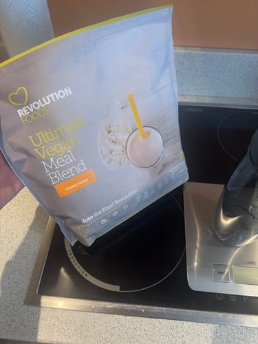 Customer photo review of Ultimate Vegan Meal Replacement