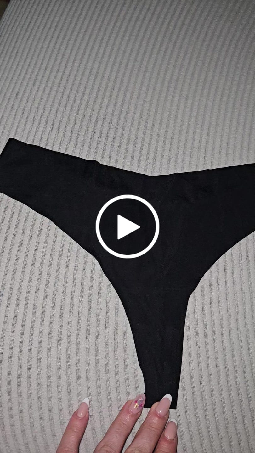 Customer video review of Braguita sin costura tanga