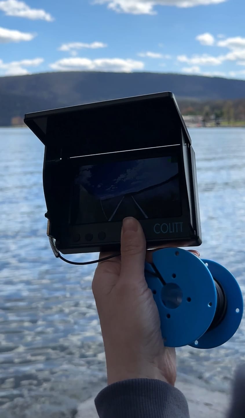 Customer photo review of Colitt - Underwater Fishing Camera
