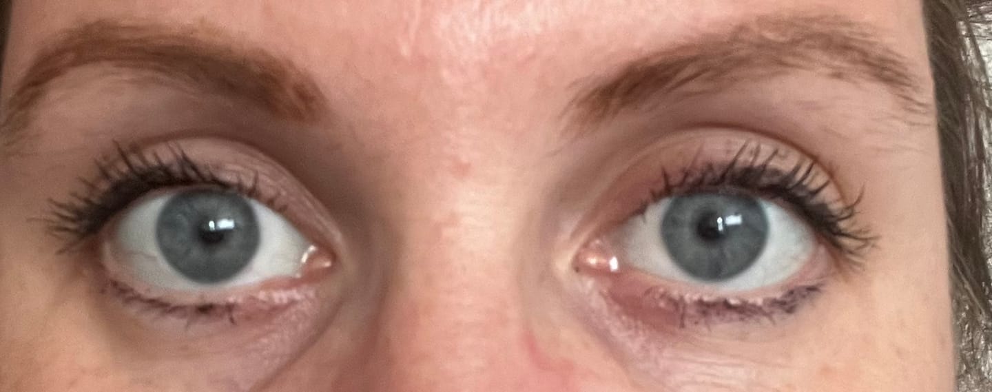 Customer photo review of Brow Lamination Kit