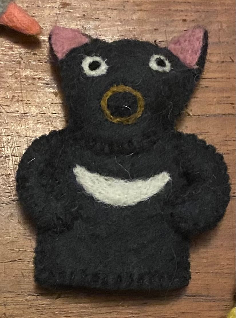 Customer photo review of Finger Puppets - $7 Individual (Pick and Choose)