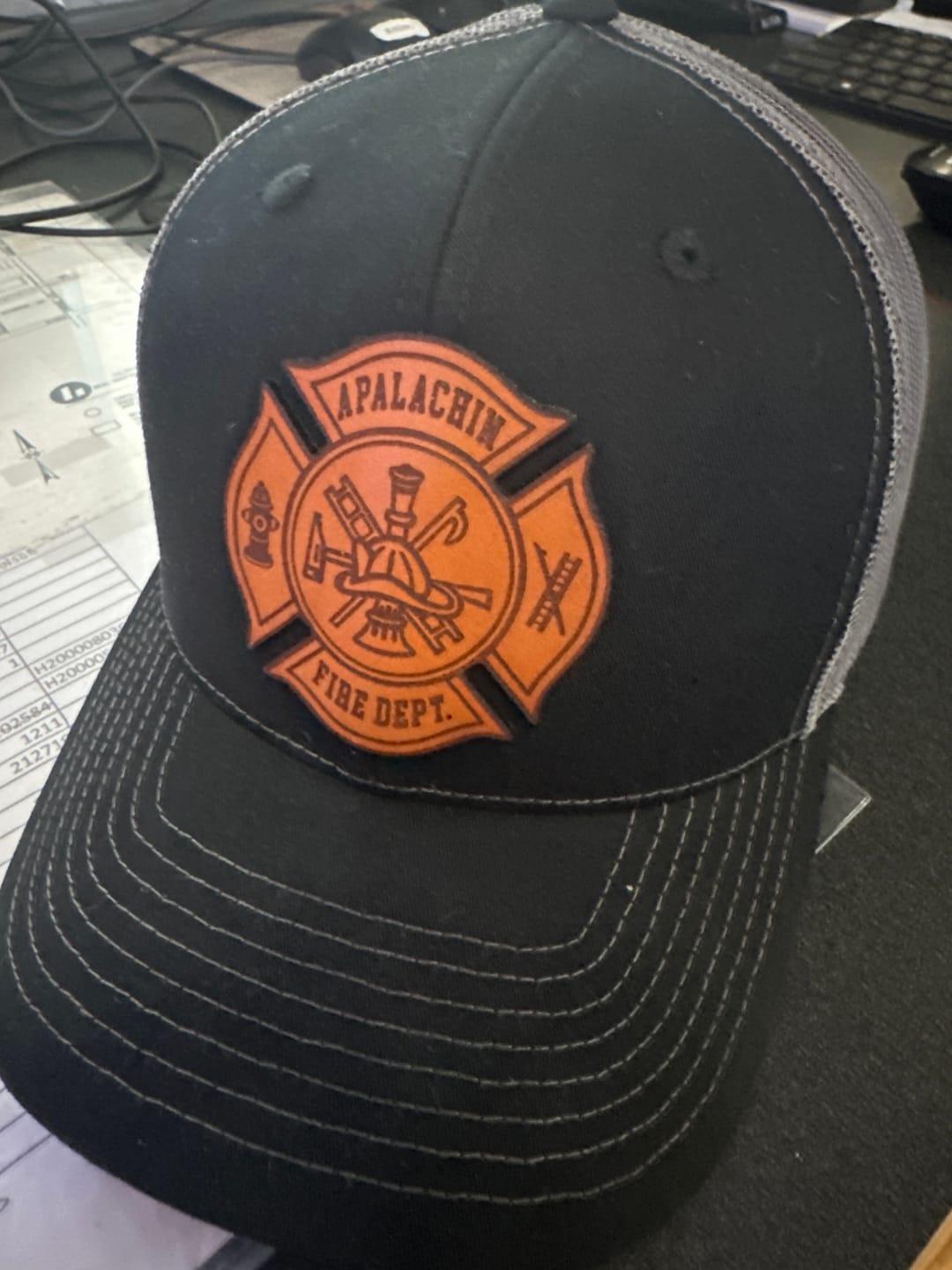 Customer photo review of Maltese Leather Patch