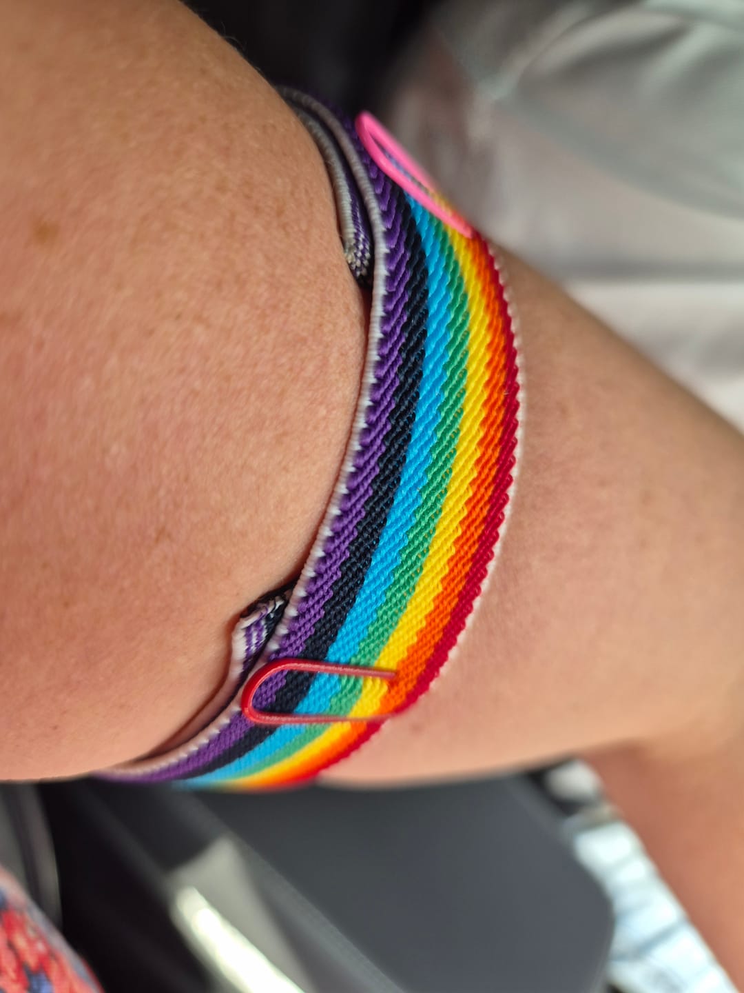 Customer photo review of LibreLoop – Armbandet som håller din Freestyle Libre-sensor säkert på plats