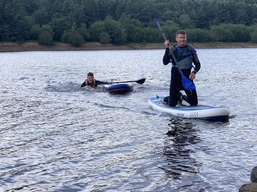 Customer photo review of Aquaplanet MAX 10’6″ Inflatable Paddle Board Package - Prism