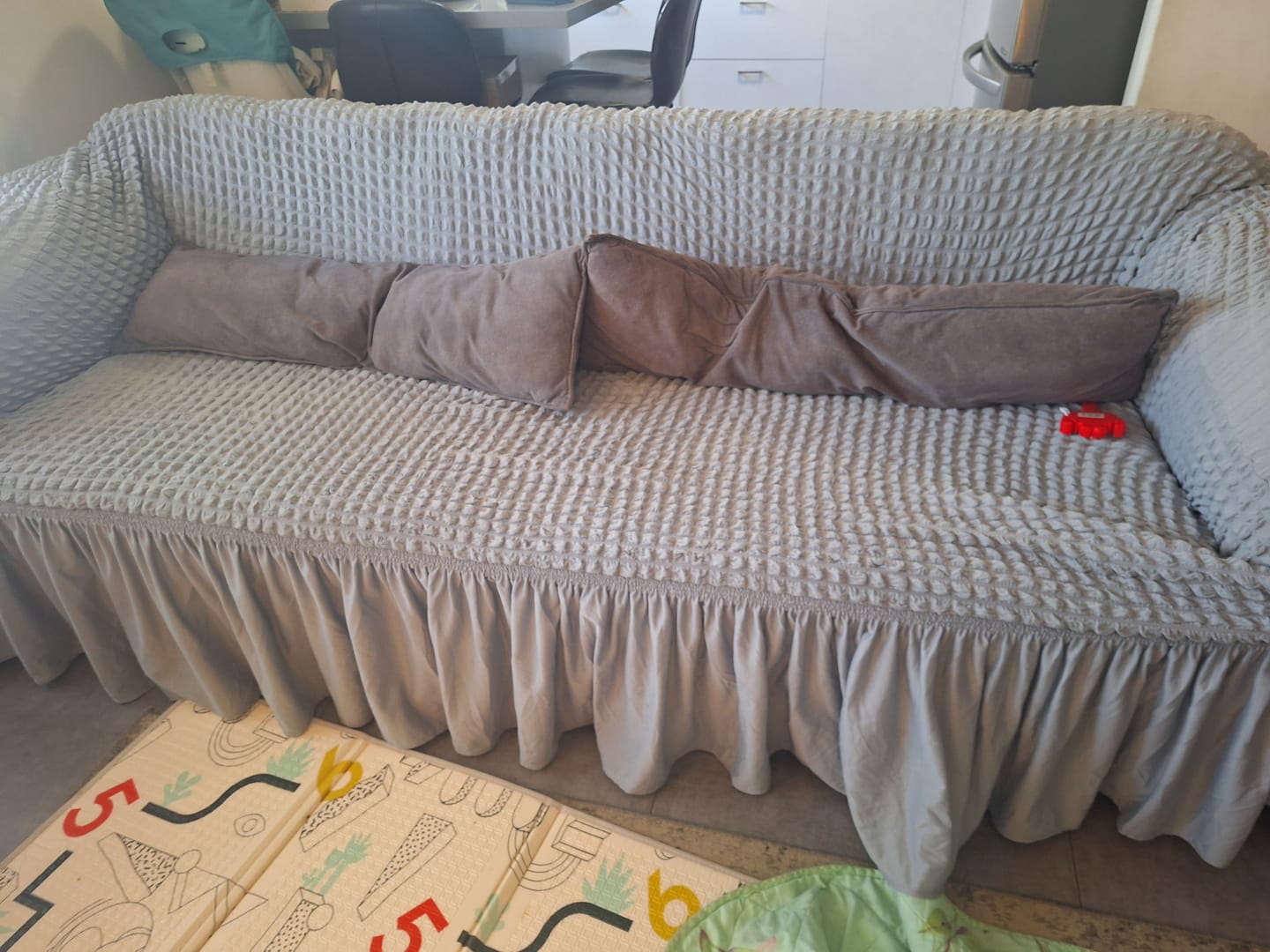 Customer photo review of כיסוי לסלון וולאן 4 מושבים