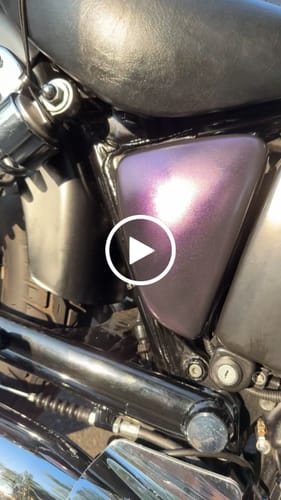 Customer video review of Diamond Purple Spray Can Midcoat