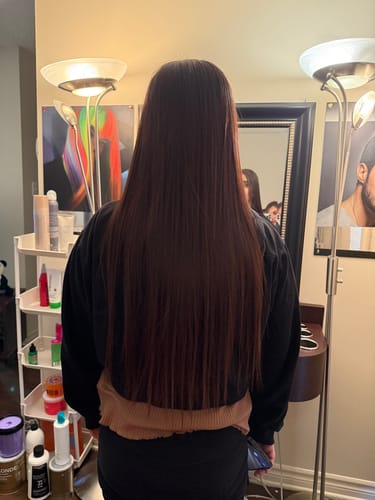 Hanieh R. review of Silk Express™ Ultra-Fast Hair Straightening Protein 1L/1000ml (33.8 fl. oz) image 1 out of 2