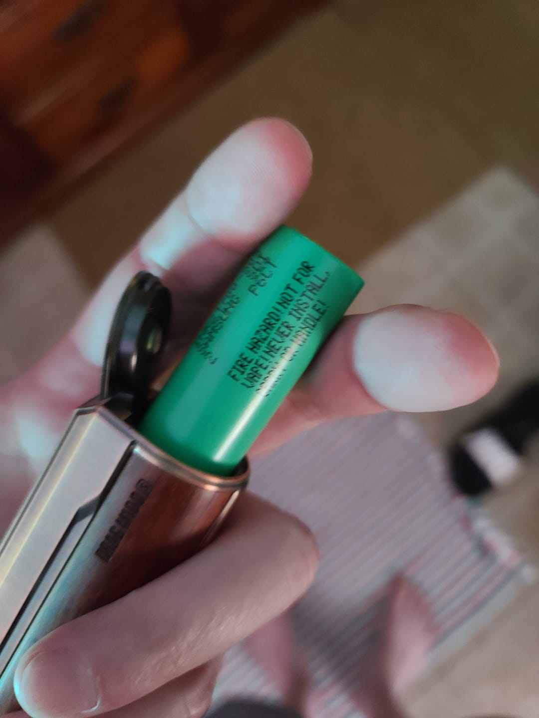 Customer photo review of Samsung 50S 21700 5000mAh 25A Battery