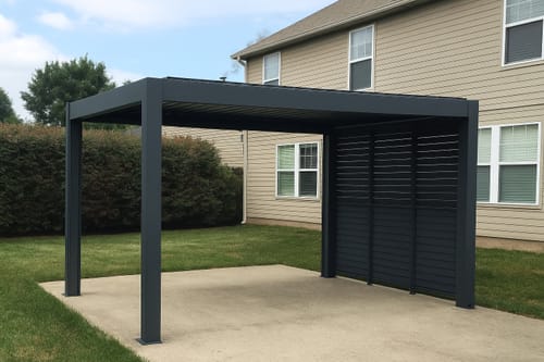 Customer photo review of FlexPatio POWER+ Motorized Pergola Kit
